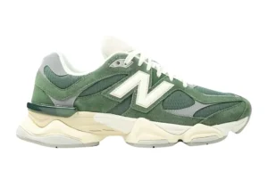 New Balance 9060 Green Suede SKU-U9060VNG.webp