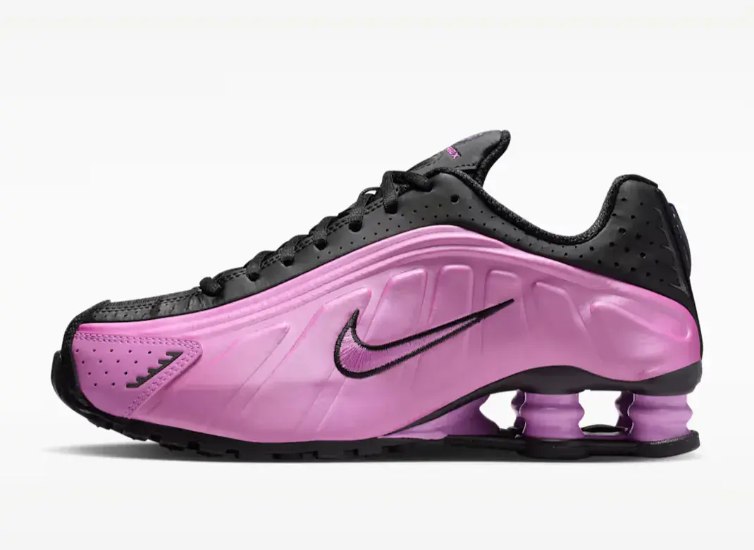Nike Shox R4 Black Light Magenta Femme SKU-AR3565-014(3)