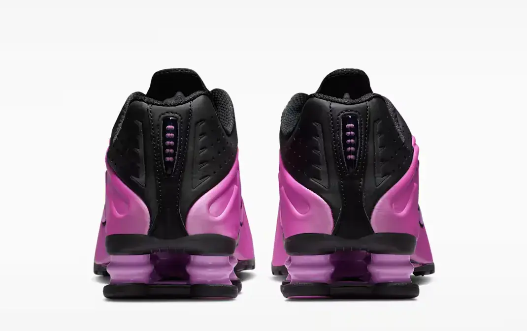 Nike Shox R4 Black Light Magenta Femme SKU-AR3565-014(4)
