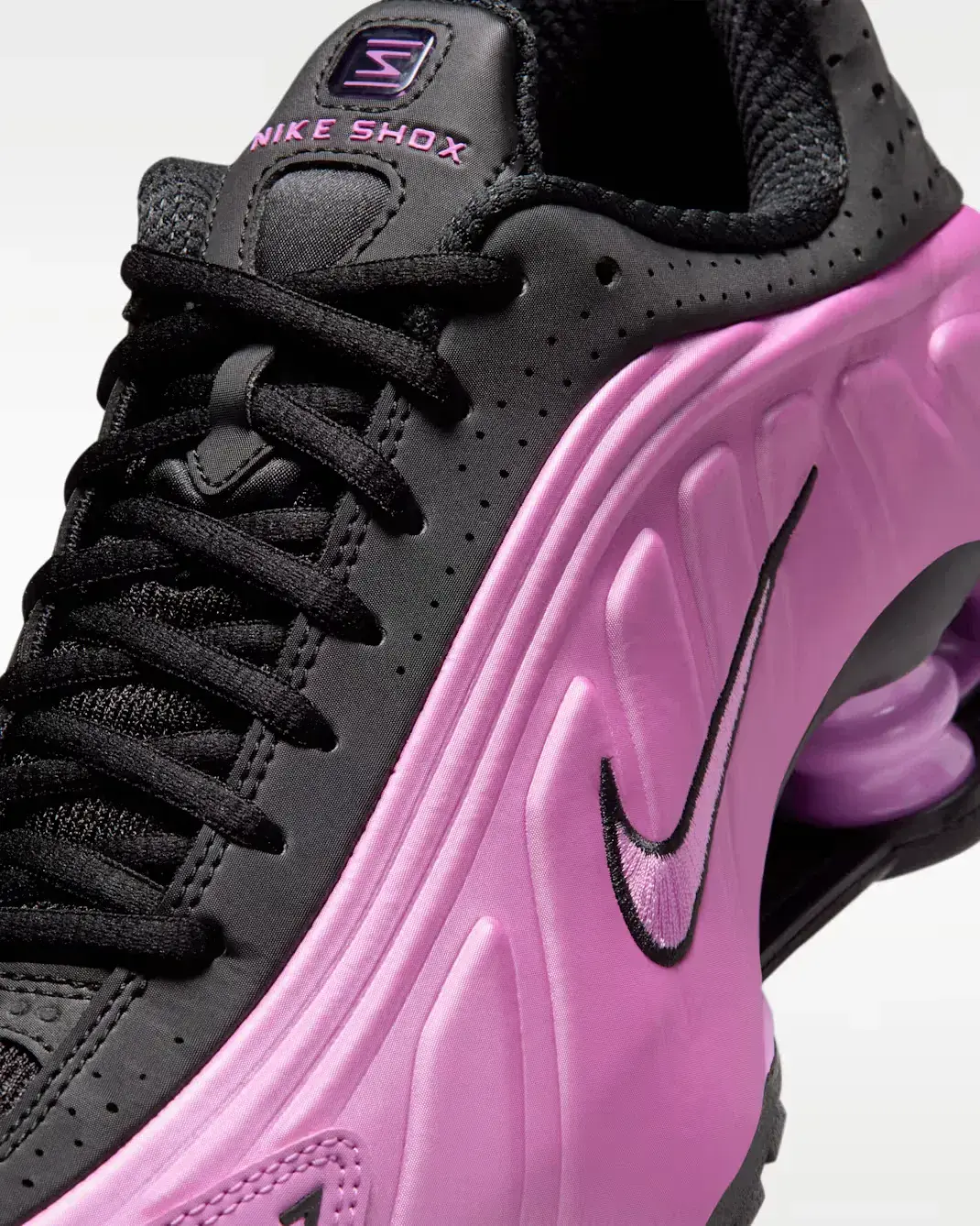 Nike Shox R4 Black Light Magenta Femme SKU-AR3565-014(6)